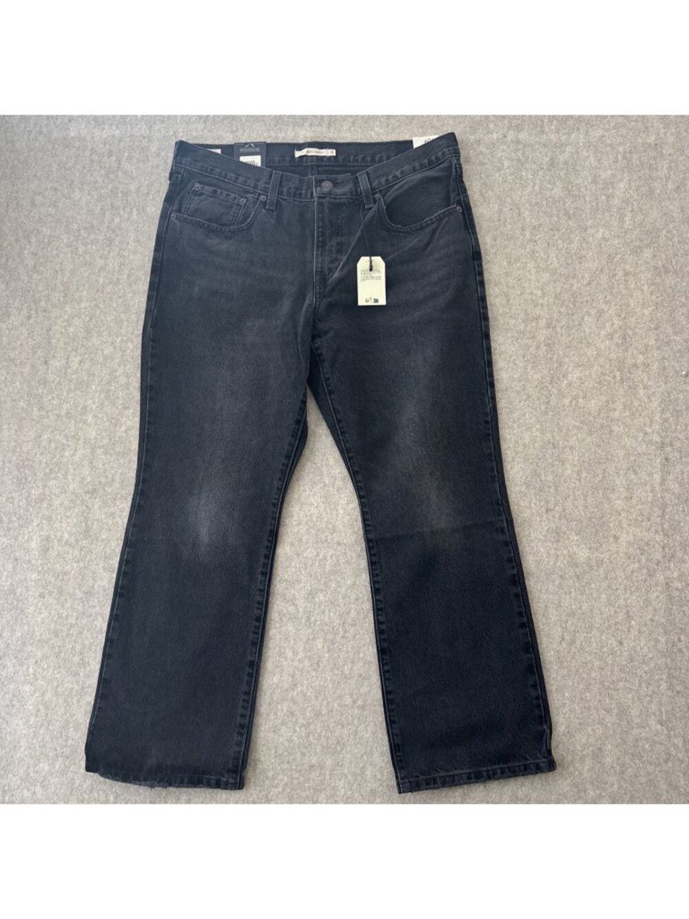 Levi's Middy Ankle Bootcut Jeans Womens 31x27 Black Ankle Length NWT